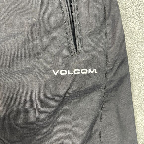 Volcom Ventral Snowboard Pants Womens S/P Black Polyamide Mesh Lined Mid-Rise - Picture 3 of 16
